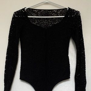Black Lace Bodysuit